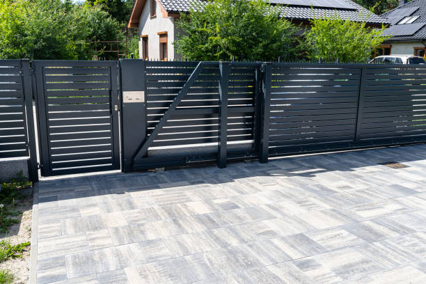 Residential Paver Driveway in Schoolcraft, MI